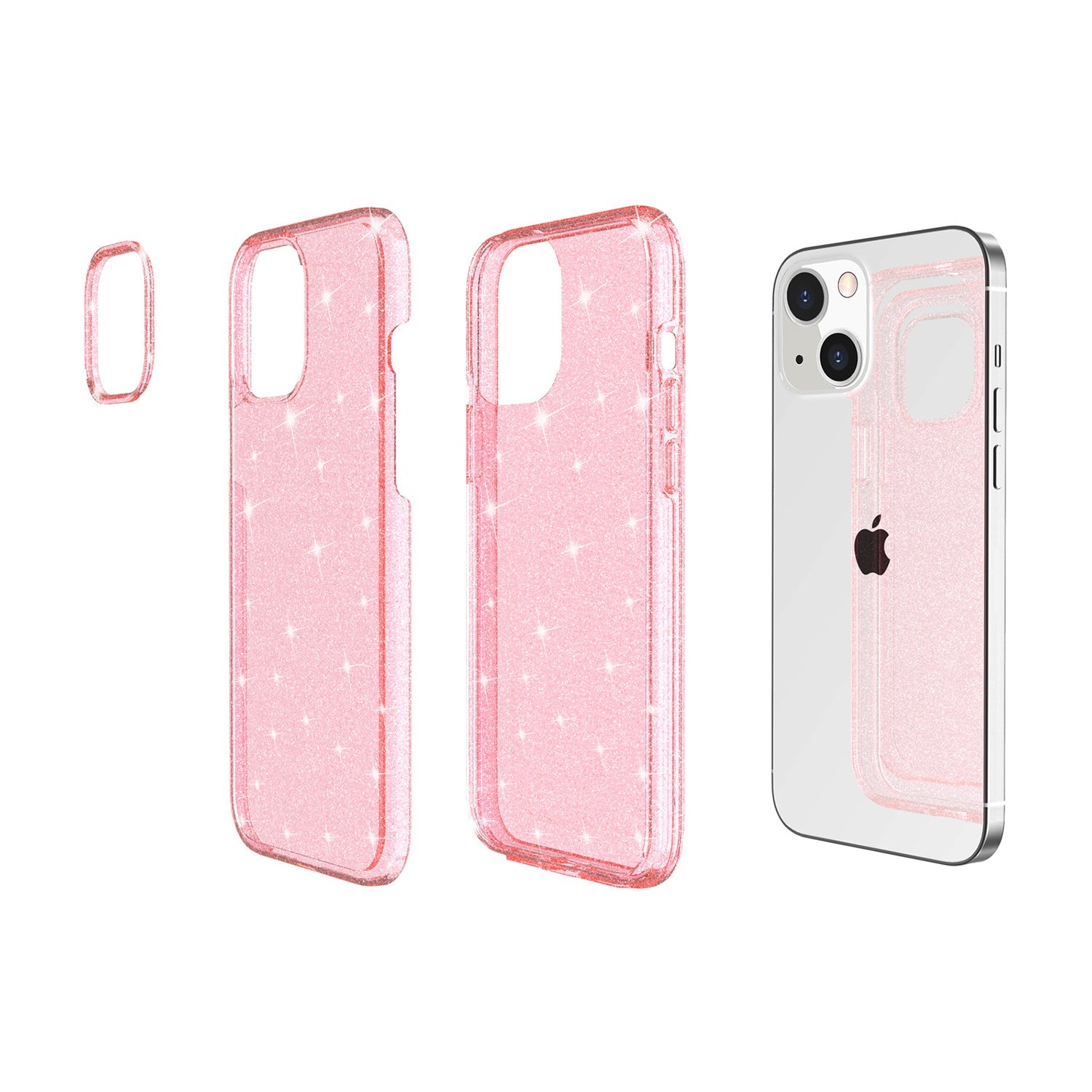 iPhone 13 mini Shiny Transparency Phone Case