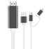 HDTV Cable for Lightning & Micro USB Connector 2 in 1