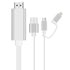 HDTV Cable for Lightning & Micro USB Connector 2 in 1