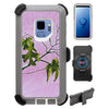 Design Heavy Duty Shock Reduction Case with Belt Clip (No Screen) for Galaxy S9