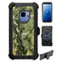 Design Heavy Duty Shock Reduction Case with Belt Clip (No Screen) for Galaxy S9
