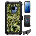 Design Heavy Duty Shock Reduction Case with Belt Clip (No Screen) for Galaxy S9