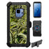 Design Heavy Duty Shock Reduction Case with Belt Clip (No Screen) for Galaxy S9