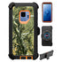 Design Heavy Duty Shock Reduction Case with Belt Clip (No Screen) for Galaxy S9