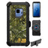 Design Heavy Duty Shock Reduction Case with Belt Clip (No Screen) for Galaxy S9
