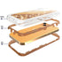 iPhone 14/13 Transparent Floating Glitter Heavy Duty Case