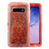 Transparent Floating Glitter Heavy Duty Case for Galaxy S10 Plus (6.4")