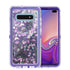 Transparent Floating Glitter Heavy Duty Case for Galaxy S10 Plus (6.4")