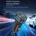 36W Dual Ports (USB3.0+ Type C) Car Adapter for iPhone 13/12/11 and Other Devices - Black