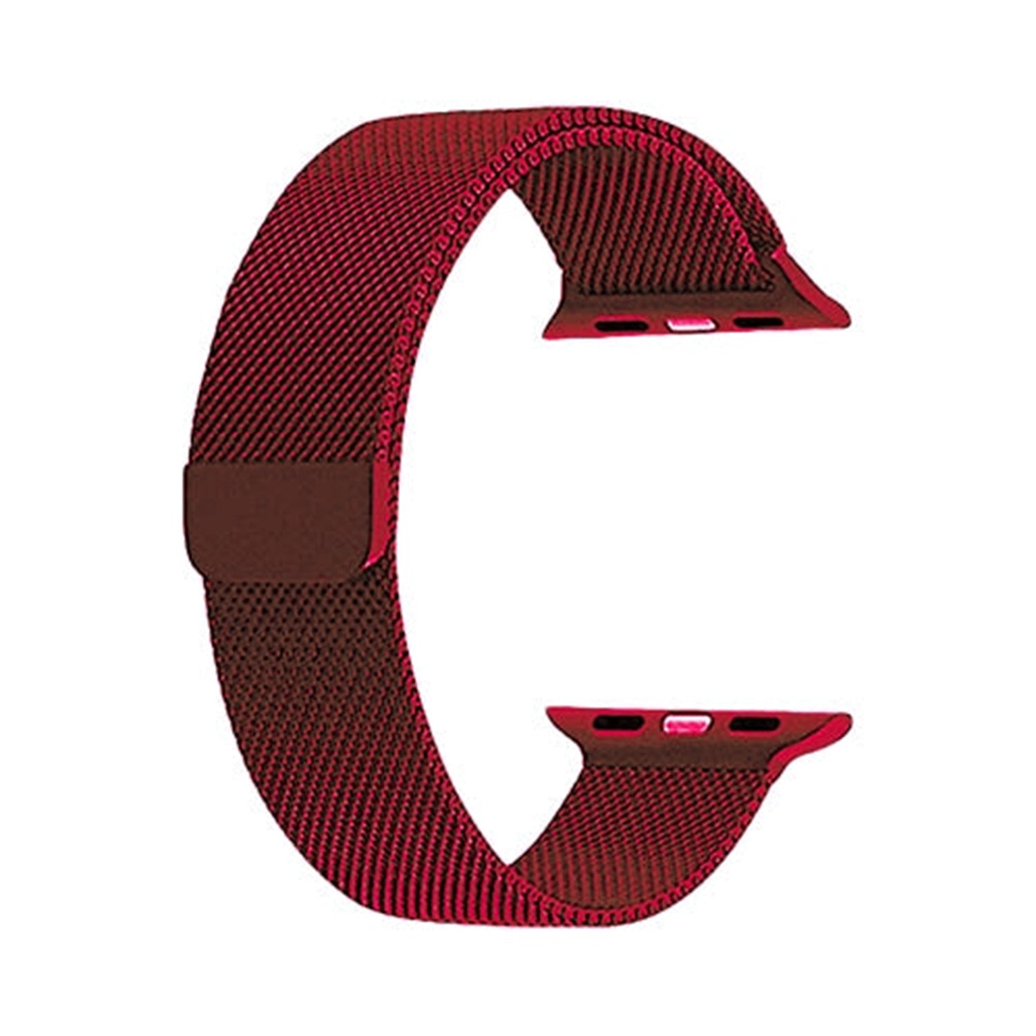 38mm Stainless Steel Wristband  for i-Watch Series 4/3/2/1  Milanese Loop with Strong Magnetic Closure Strap
