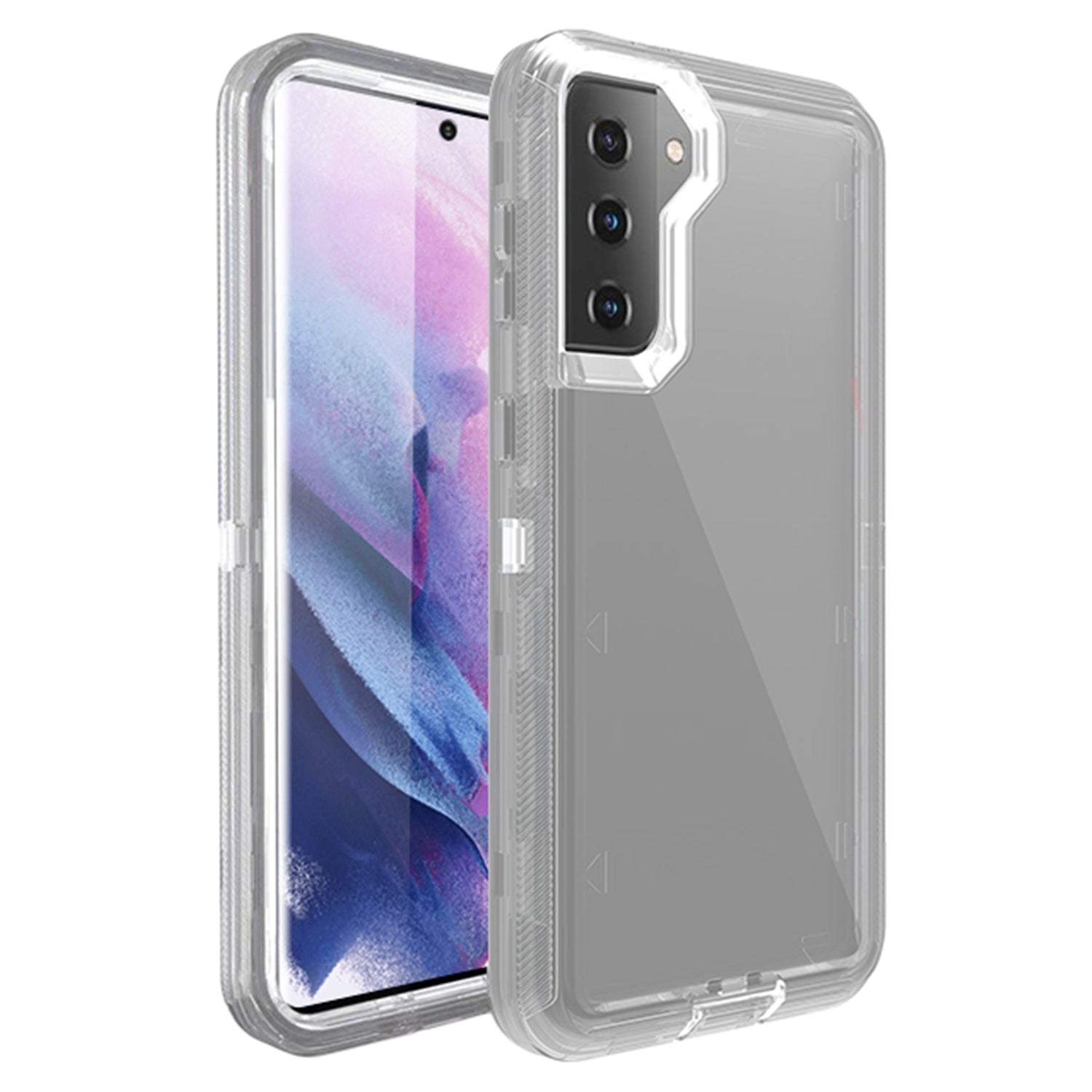 Samsung Galaxy S21 Plus Transparent Full Protection Heavy Duty Case