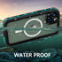 Apple iPhone 14 Plus (6.7") 360 Full Protective Waterproof Case with Built-in Screen Fingerprint Protector