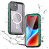 iPhone 15 360 Full Protective Waterproof Case With Built-in Screen Fingerprint Protector