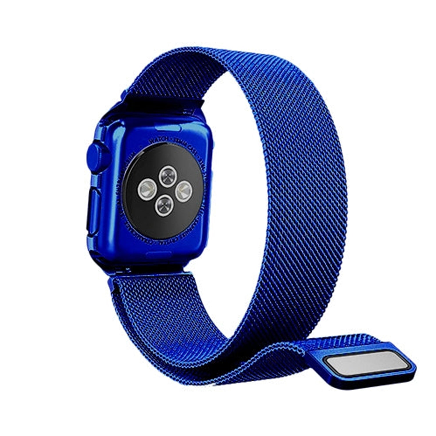 38mm Stainless Steel Wristband  for i-Watch Series 4/3/2/1  Milanese Loop with Strong Magnetic Closure Strap