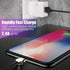 3FT 180 ° Rotate Lightning Data Cable and Qiuck Charge Cable whith LED for iPhone