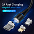 3 in 1 Multi Charging USB Nylon Cable Compatible with Most Smart Phones & Pads (3FT)