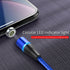 3 in 1 Multi Charging USB Nylon Cable Compatible with Most Smart Phones & Pads (3FT)