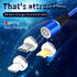 3 in 1 Multi Charging USB Nylon Cable Compatible with Most Smart Phones & Pads (3FT)