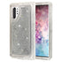 Samsung Galaxy Note 10 Plus Transparent Floating Glitter Heavy Duty Case