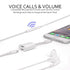 2 in 1 Double Lightning Adapter for iPhone 11/11 Pro /11 Pro Max/ Xs Max/ X / XS/ 8 / 7