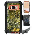 Galaxy S8 & Shock Reduction Case with Belt Clip (No Screen) Design Full body/Heavy Duty Protection Case