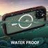Apple iPhone 14 Plus (6.7") 360 Full Protective Waterproof Case with Built-in Screen Fingerprint Protector