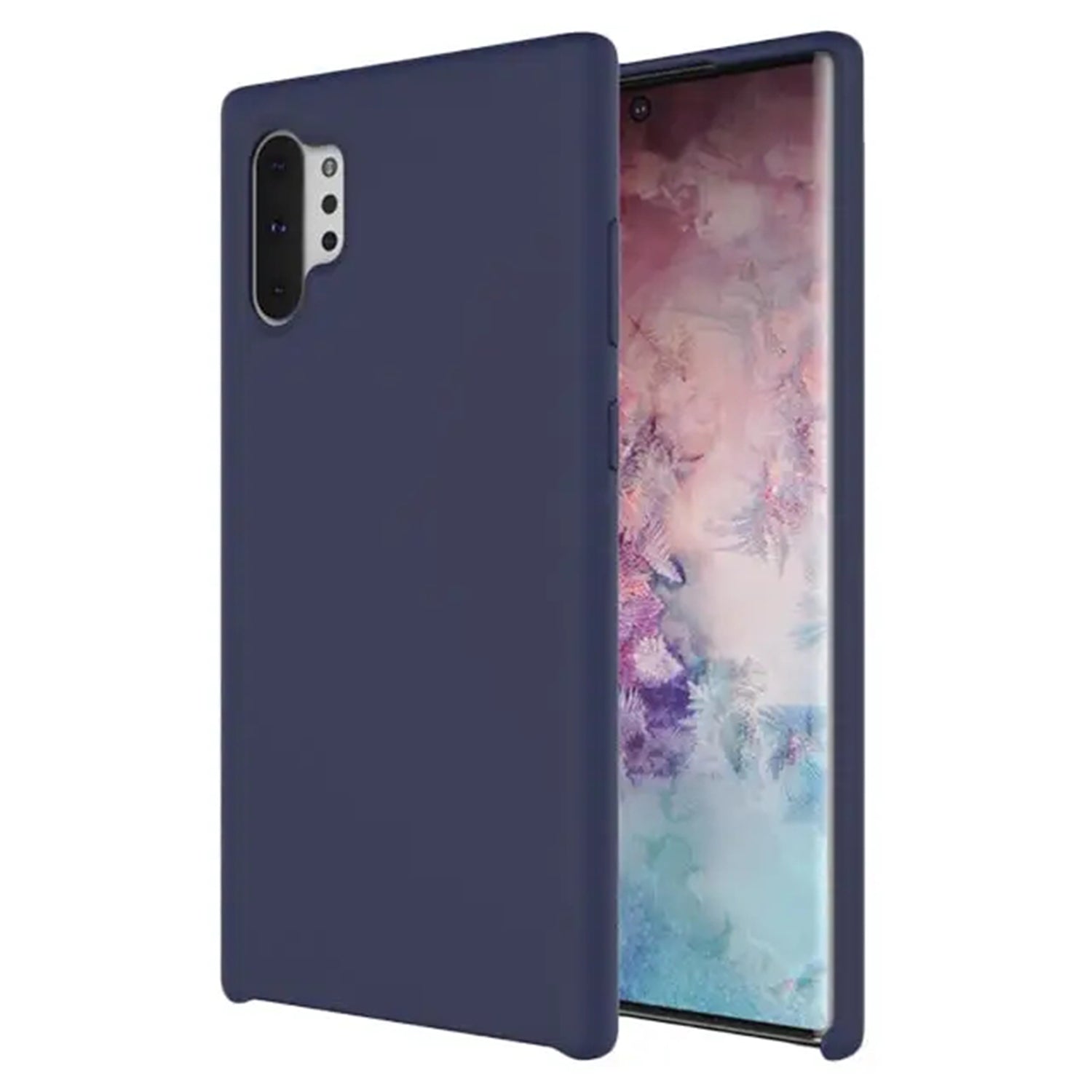 Samsung Galaxy Note 10 Plus Colorful Liquid Silicone Gel Rubber Case