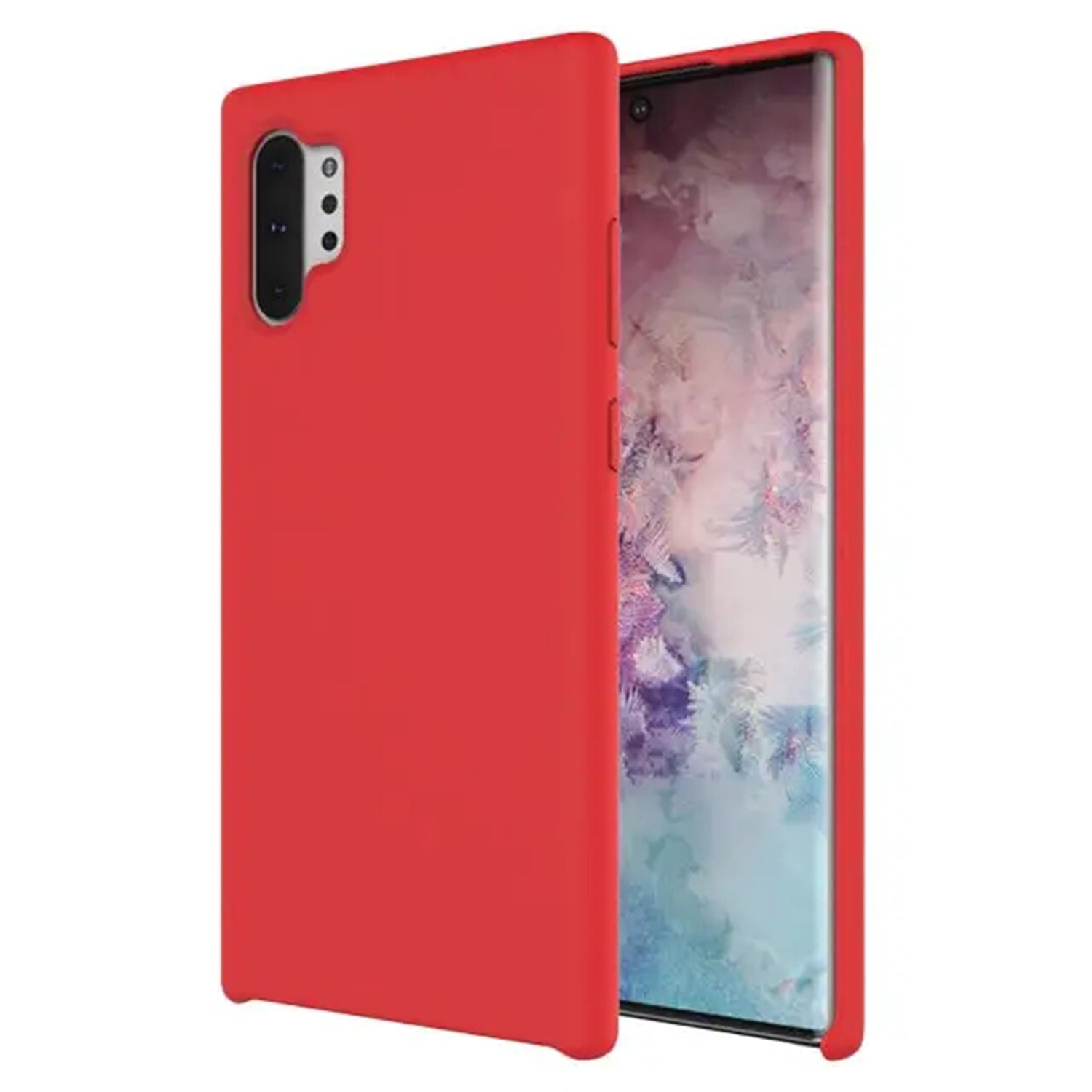 Samsung Galaxy Note 10 Plus Colorful Liquid Silicone Gel Rubber Case