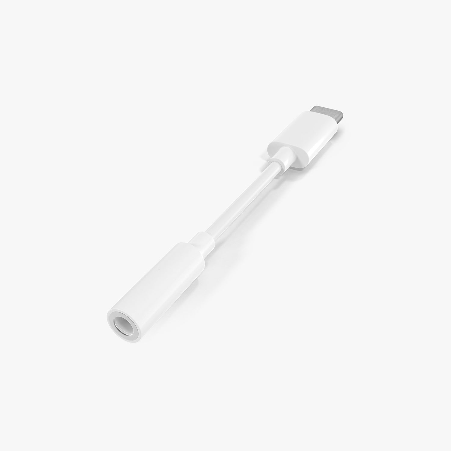 Type C to 3.5 mm Headphone Jack Adapter - White