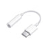 Type C to 3.5 mm Headphone Jack Adapter - White