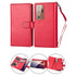 Samsung Galaxy Note 20 Ultra 2 in 1 Leather Wallet Case With 9 Credit Card Slots and Removable Back Cover