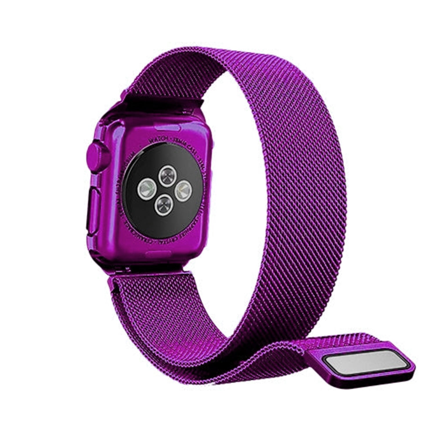 38mm Stainless Steel Wristband  for i-Watch Series 4/3/2/1  Milanese Loop with Strong Magnetic Closure Strap