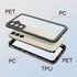 Samsung Galaxy S23 FE,360 Full Protective Waterproof Case With Built-in Screen Fingerprint Protector-Black