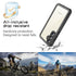 Samsung Galaxy S23 FE,360 Full Protective Waterproof Case With Built-in Screen Fingerprint Protector-Black
