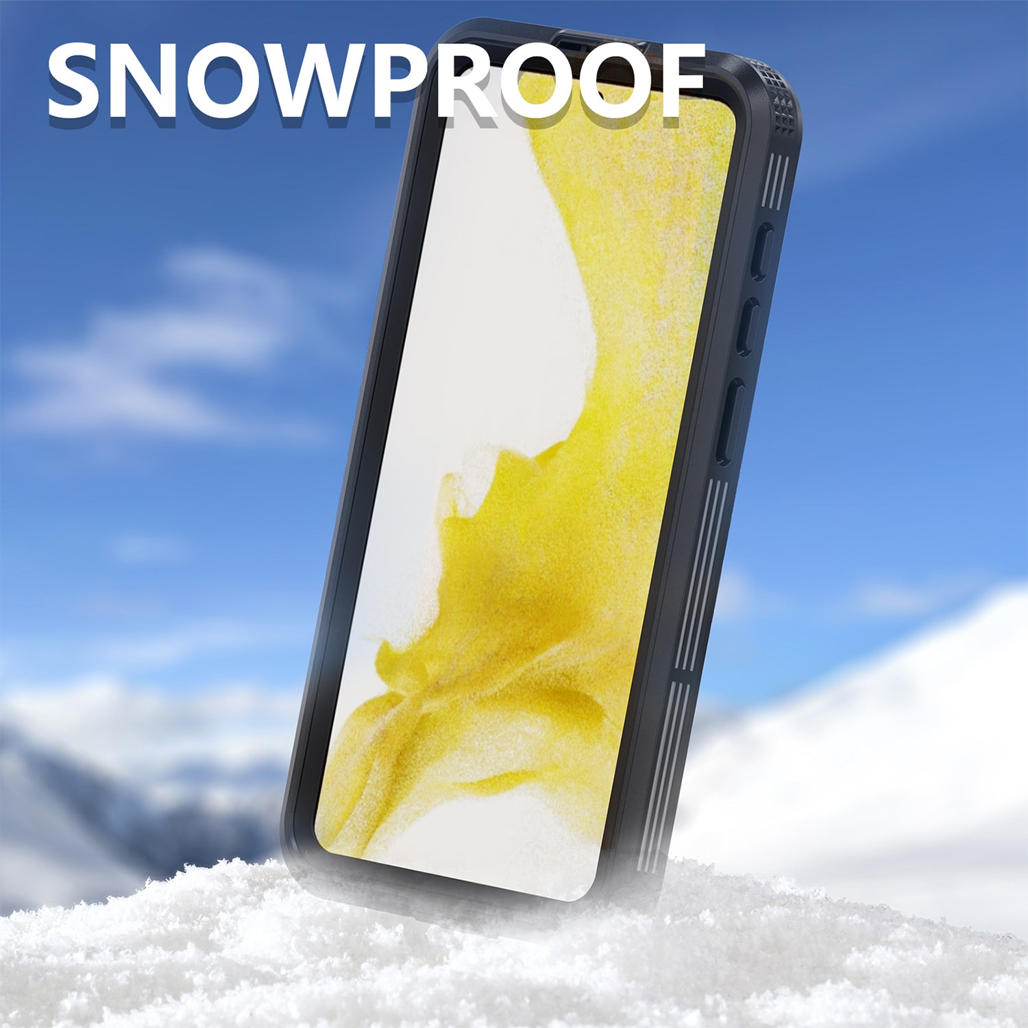 Samsung Galaxy S23 Plus 360 Full Protective Waterproof Case with Built-in Screen Fingerprint Protector