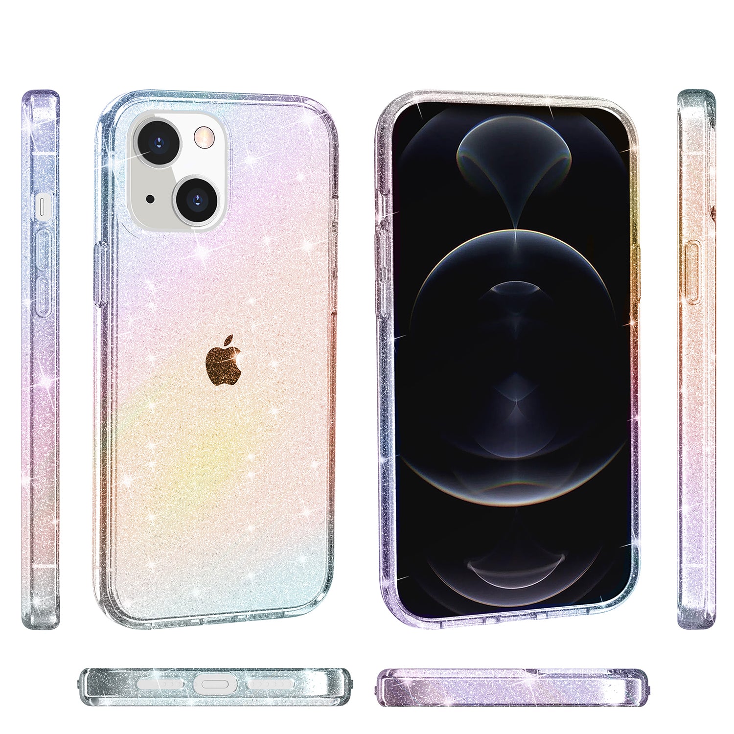 iPhone 13 mini Shiny Transparency Phone Case