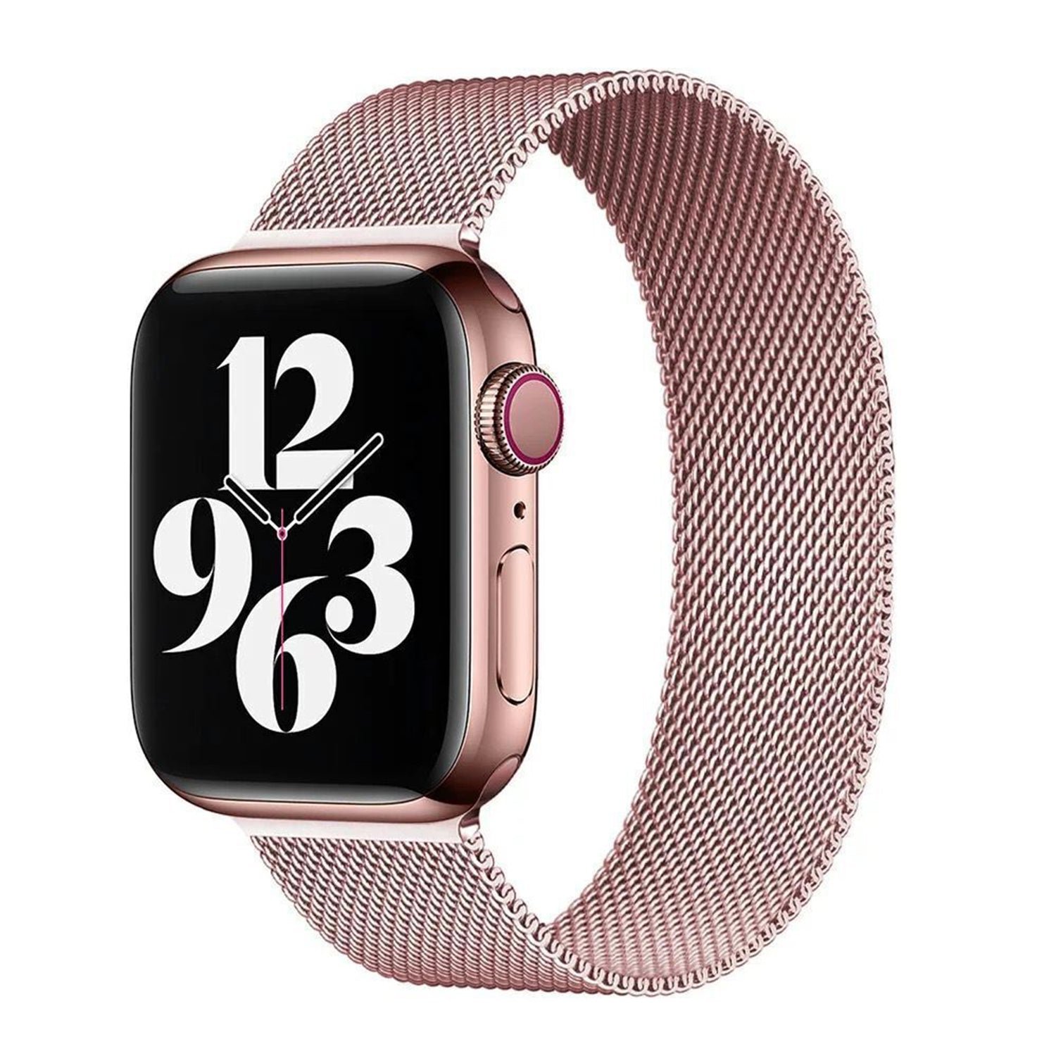 38mm Stainless Steel Wristband  for i-Watch Series 4/3/2/1  Milanese Loop with Strong Magnetic Closure Strap