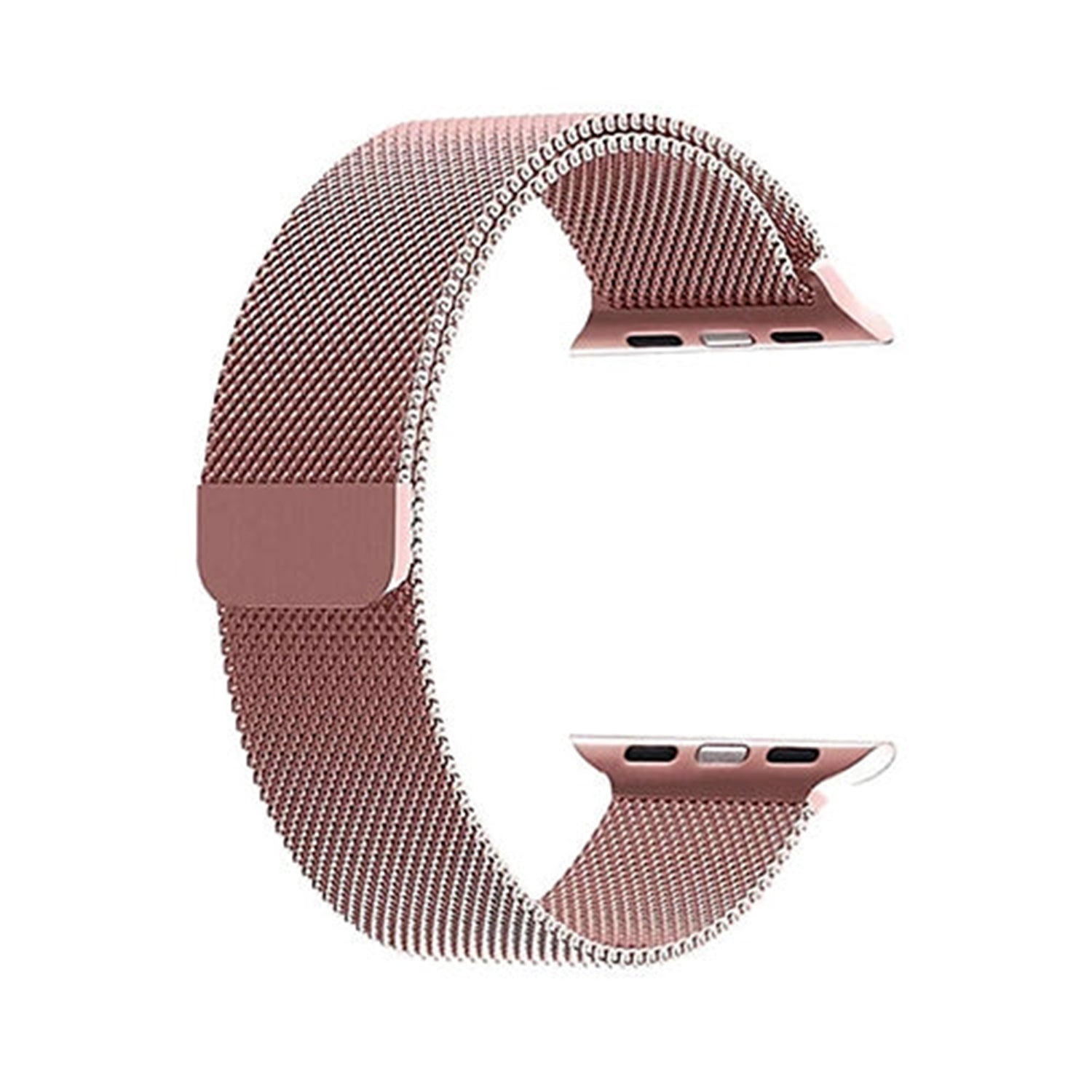 38mm Stainless Steel Wristband  for i-Watch Series 4/3/2/1  Milanese Loop with Strong Magnetic Closure Strap