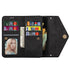 Samsung Galaxy Note 20 Ultra 2 IN 1 Leather Wallet with 7 Credit Card Slots Case