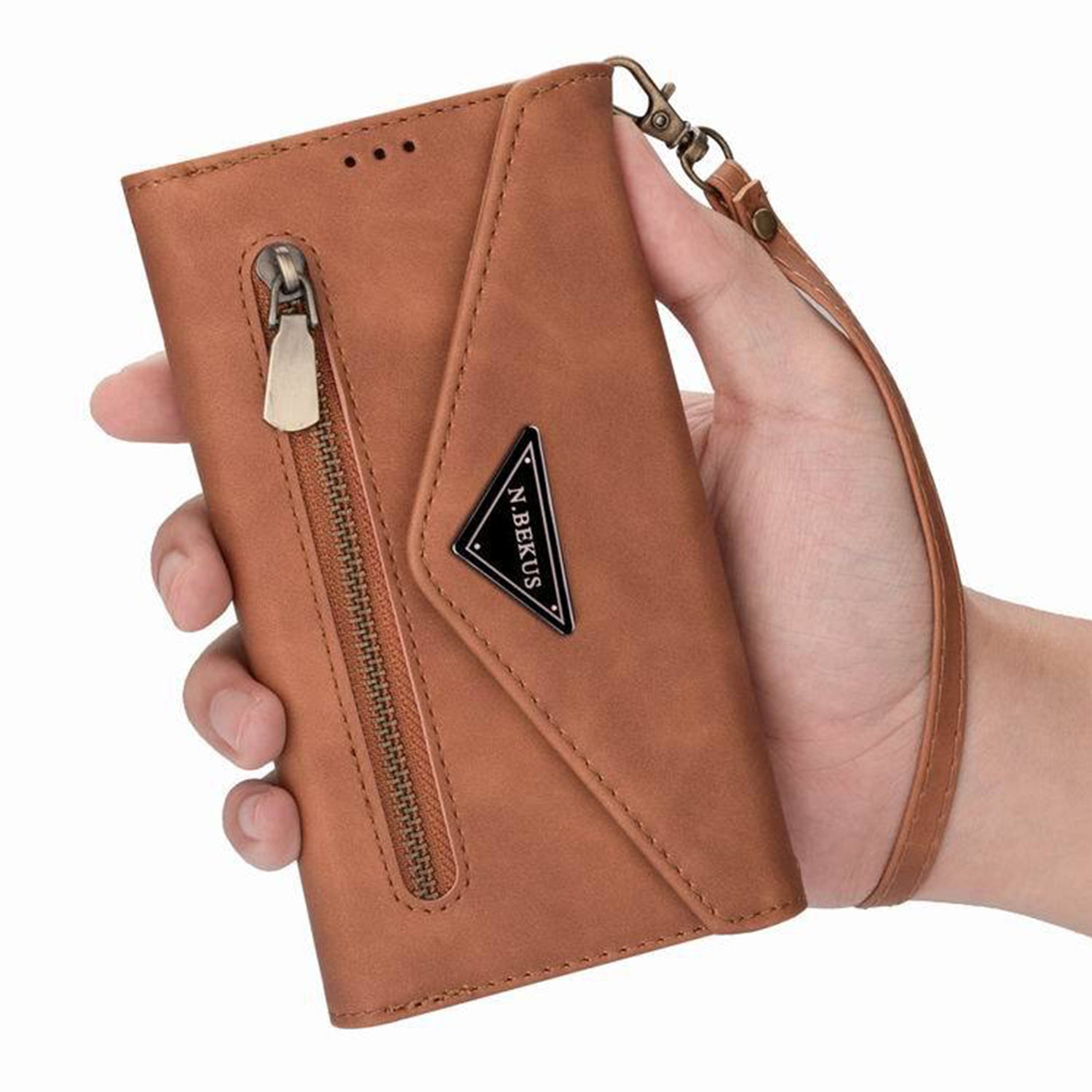 Samsung Galaxy Note 20 Ultra 2 IN 1 Leather Wallet with 7 Credit Card Slots Case
