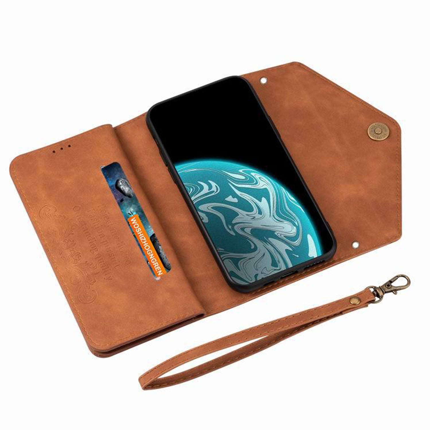 Samsung Galaxy Note 20 Ultra 2 IN 1 Leather Wallet with 7 Credit Card Slots Case