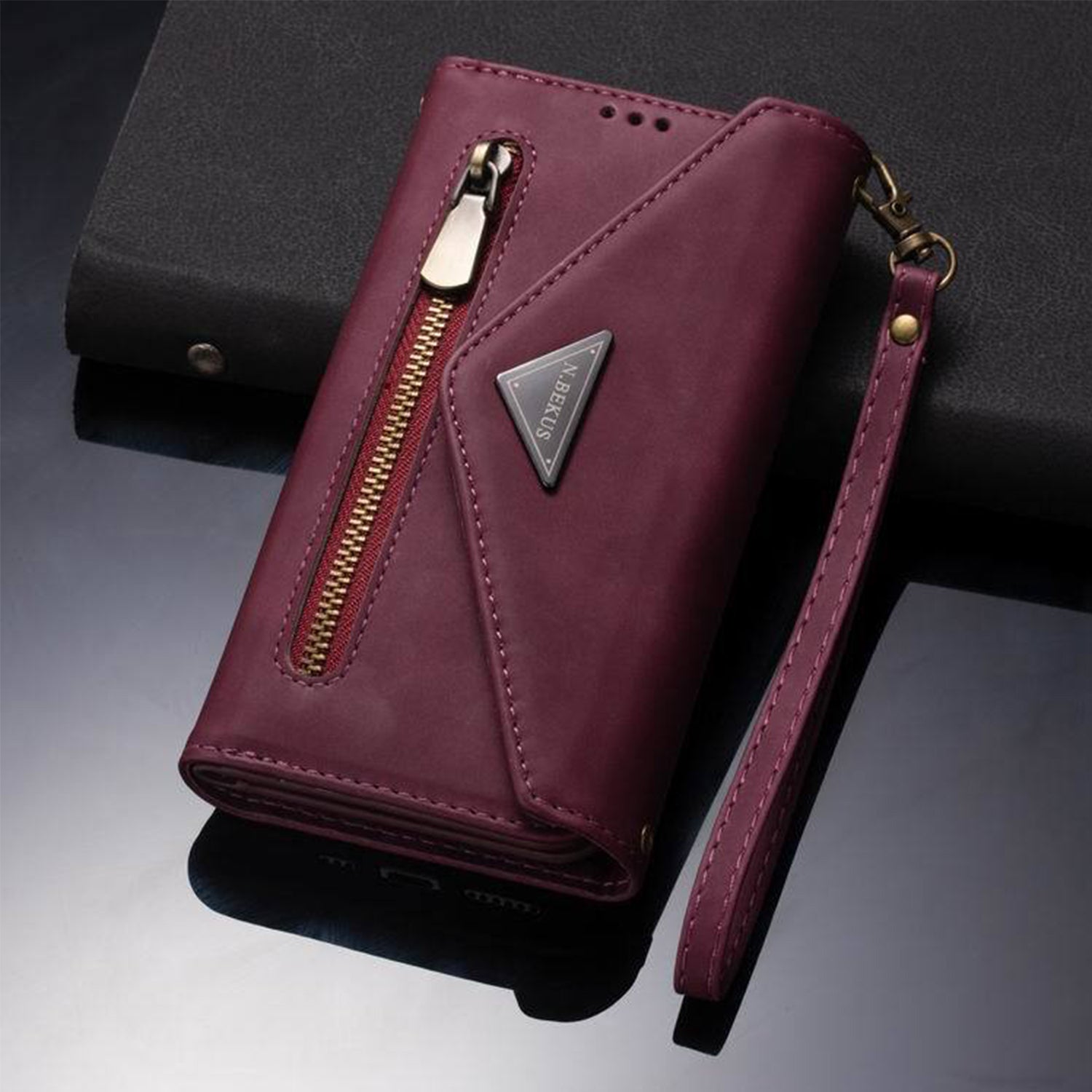 Samsung Galaxy Note 20 Ultra 2 IN 1 Leather Wallet with 7 Credit Card Slots Case