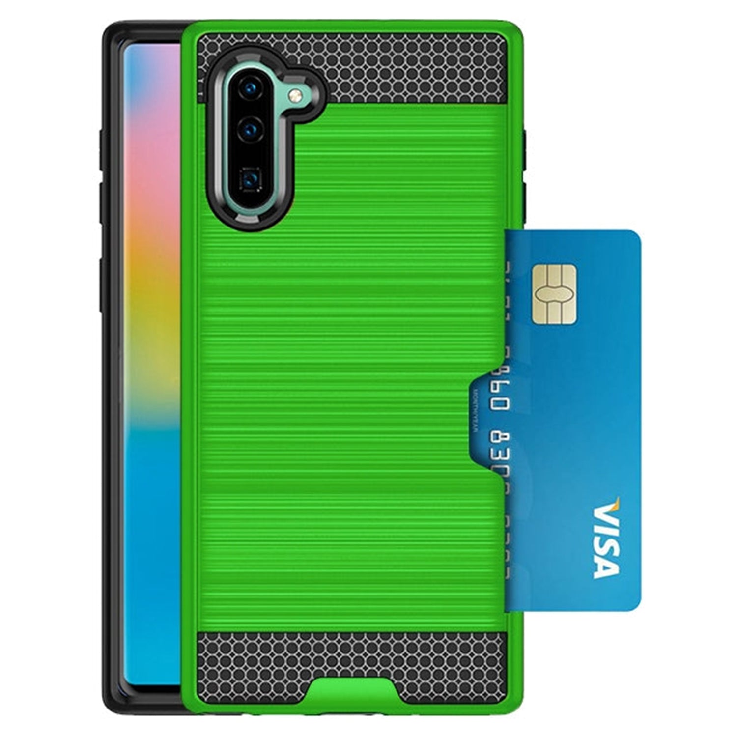 Slidable Card Holder case Compatible with Samsung Galaxy Note 10