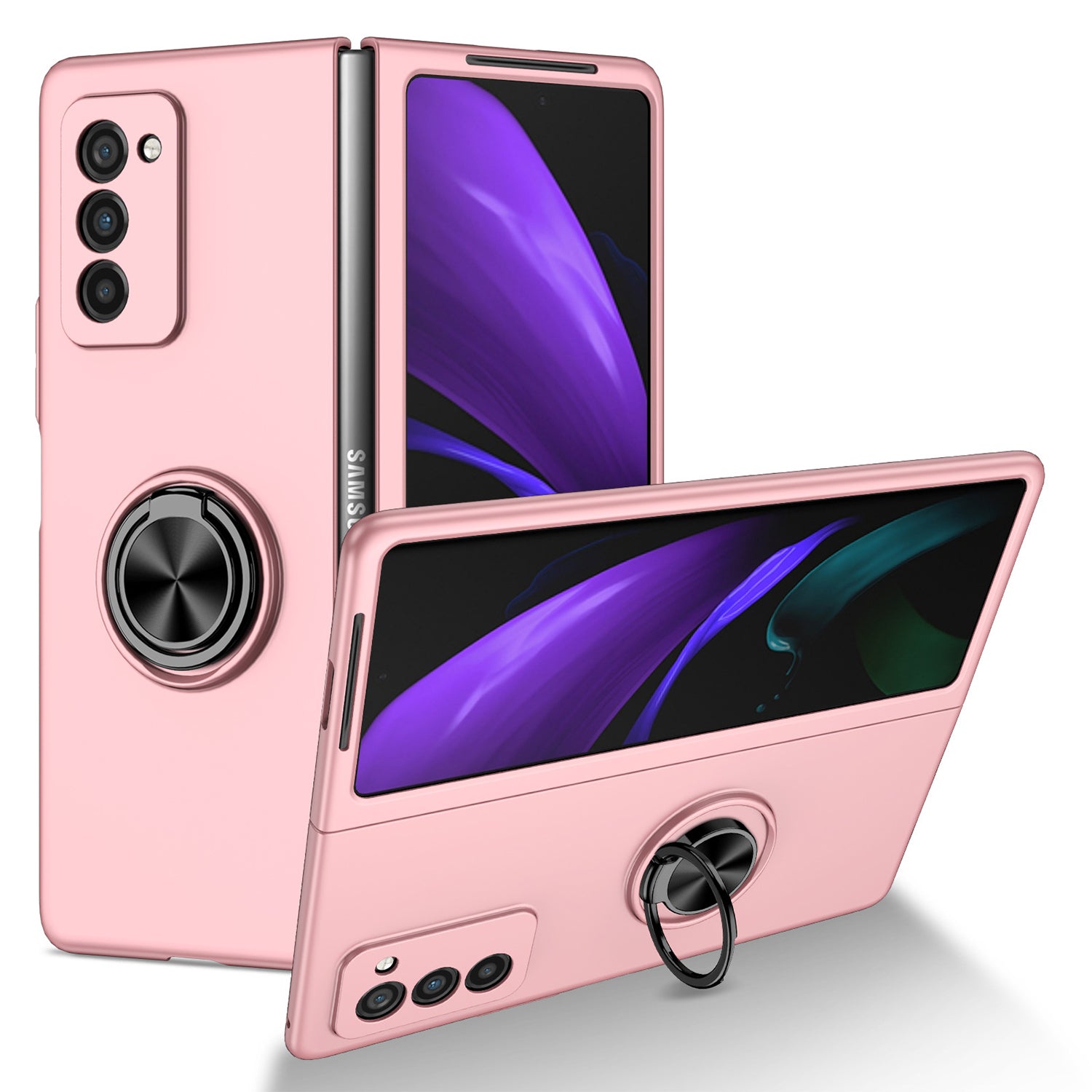 Galaxy Z Fold 2 Ring kickstand foldable phone case
