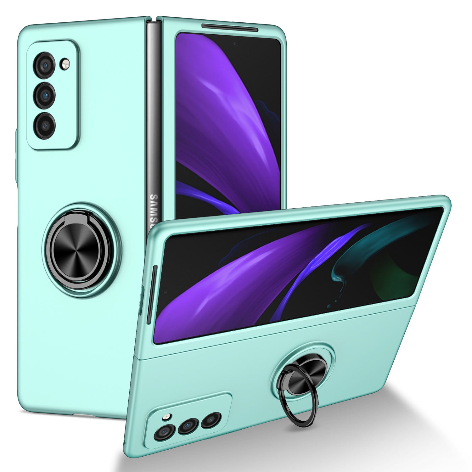 Galaxy Z Fold 2 Ring kickstand foldable phone case