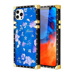 TPU Blue Light Effect Luxury Big Rose Fashion Case for iPhone 11 Pro Max (6.5")