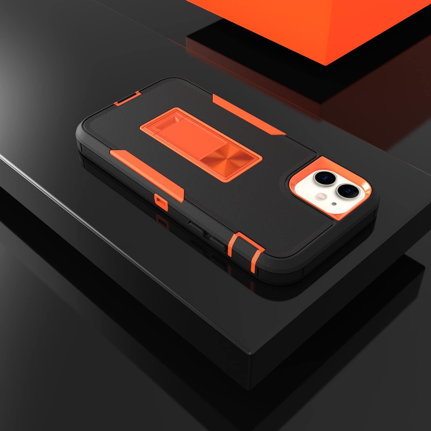 iPhone 11 (6.1’’) Kickstand fully protected heavy-duty shockproof case