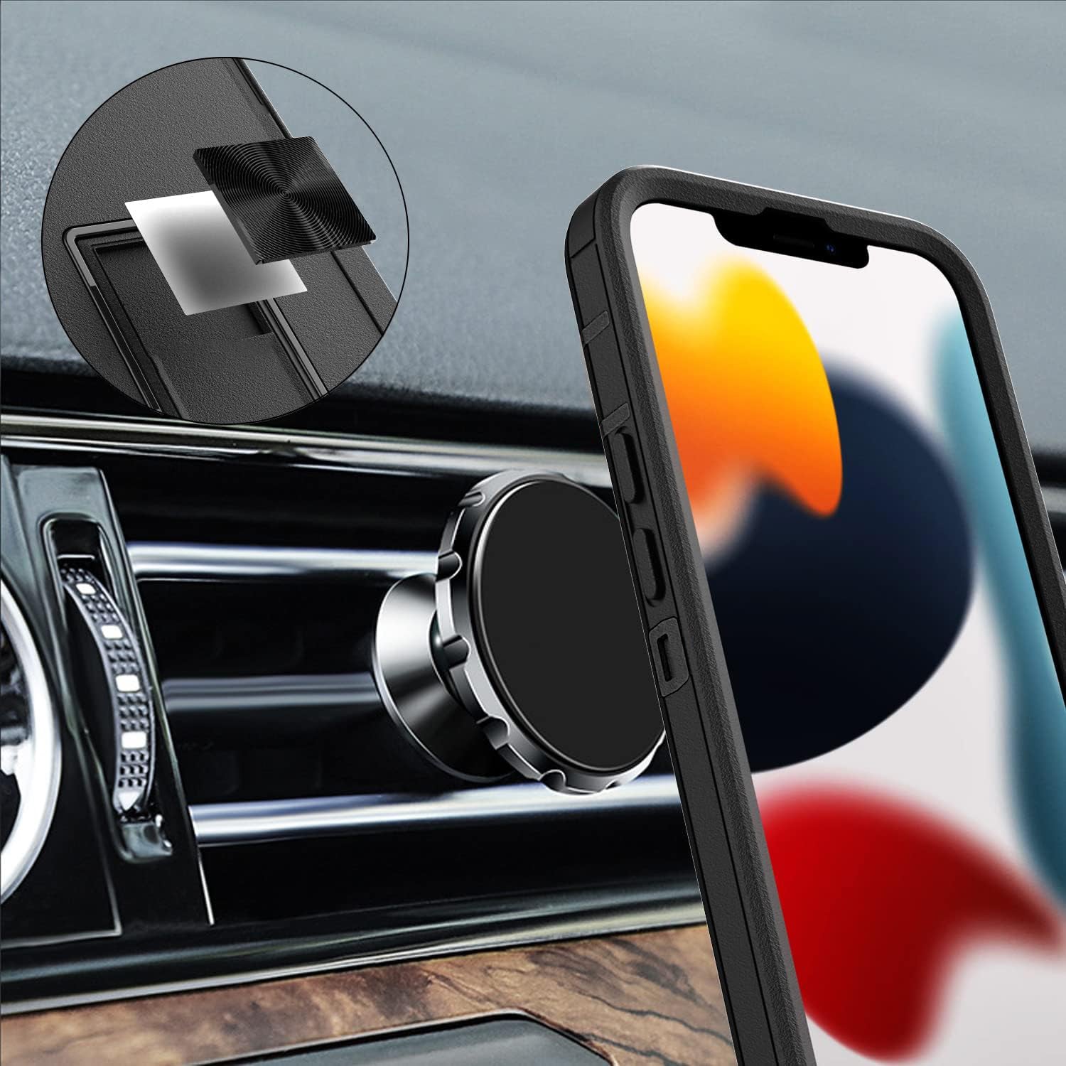 iPhone 11 (6.1’’) Kickstand fully protected heavy-duty shockproof case