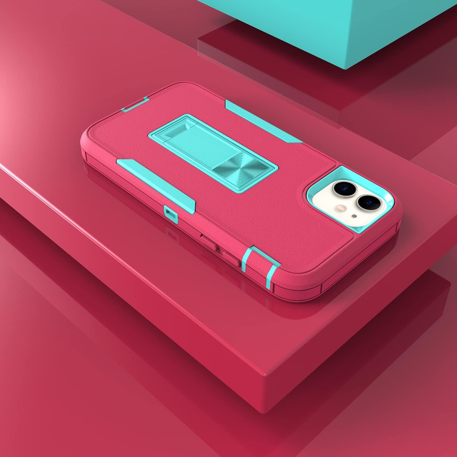 iPhone 11 (6.1’’) Kickstand fully protected heavy-duty shockproof case
