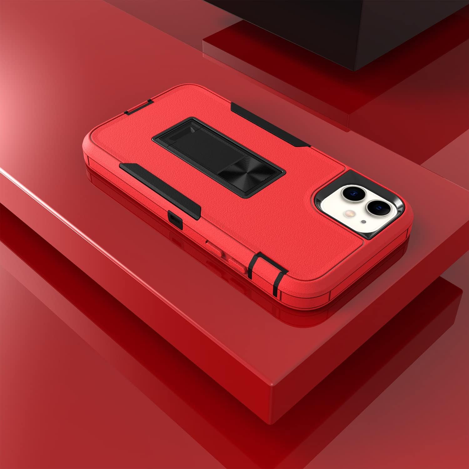iPhone 11 (6.1’’) Kickstand fully protected heavy-duty shockproof case